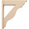 Ekena Millwork 7 1/2-in W x 30-in D x 34-in H Funston Trad Rough Cedar Woodgrain TimberThane Outlooker, Primed Tan OUTUR075X30X34FST04RCPR - alternate 2